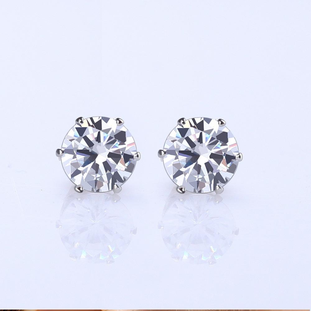 Zircon earring set